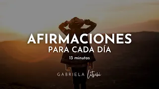 Meditación Afirmaciones Poderosas 🙌🏼 para repetir cada día @GabrielaLitschi