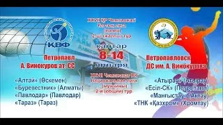 Burevestnik VC - Atyrau VC. National league (men). 2nd round. Kazakhstan Championship in volleyball