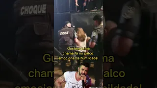 Gustavo Lima chama fã no Palco humildade! sempre!