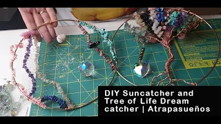 DIY Suncatcher and Tree of Life Dream catcher | Atrapasueños