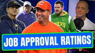 Josh Pate On Head Coach Job Approval Ratings - Part Four (Late Kick Cut)