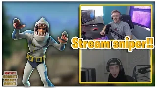 CLOAKZY AND TFUE RECOGNIZE STREAM SNIPERS! FORTNITE BATTLE ROYALE HIGHLIGHTS AND BEST MOMENTS #9
