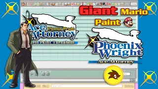 Giant Mario Paint - Phoenix Wright: Ace Attorney - Dick Gumshoe ~ That's "Detective Gumshoe," Pal!
