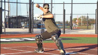 How To Improve Pop Time Quickly!  (Baseball Catching Tips & Tricks to Drop Your Pop!) ft. Leo Rojas