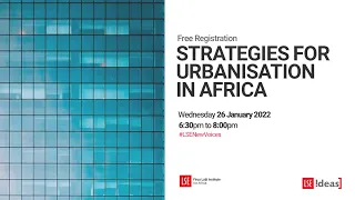 Strategies for Urbanisation in Africa