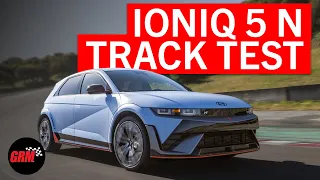 How Does the 641-Horsepower Hyundai Ioniq 5 N Perform on Track? Here's the Data.