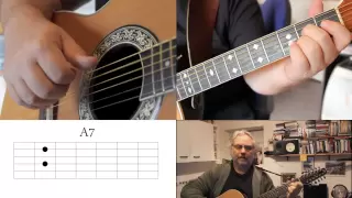 How to Play Desperado on Acoustic Guitar