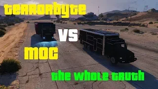 GTA ONLINE: Terrorbyte vs MOC (Which is faster?) THE TRUTH