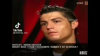 Ronaldo favourite subject in schools//]]#Shorts