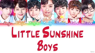 YHBOYS - LITTLE SUNSHINE BOYS (阳光小鬼头) Lyrics (CHN/PINYIN/ENG)