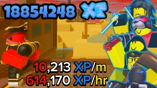 The [Former] FASTEST XP Grind EVER CREATED | The Battle Bricks