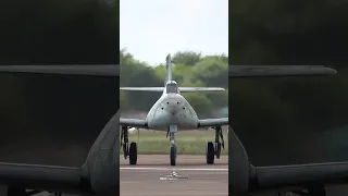 Messerschmitt ME-262 Schwalbe D-IMTT arrival RAF Fairford