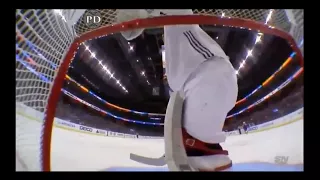 Marc Andre Fleury all star game 2018 kisses post