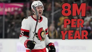 Jake Sanderson Re-Signs with the Ottawa Senators | Contract Extension Breakdown