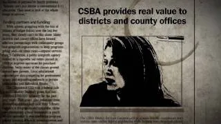 Why be a member of CSBA?