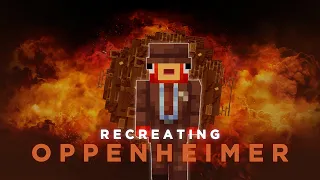 How I Recreated The Oppenheimer Nuke Scene in Minecraft