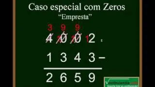 Matematica Zero - Aula 2- Subtração