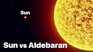 Sun Compared to Aldebaran - One Of The Largest Stars in The Universe (2024)