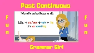 Past Continuous | English Grammar | ESL | A Grammar Lesson on the Past Continuous | Past Progressive