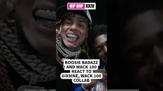 6ix9ine Kodak Black Collab Reaction By Boosie Badazz and Wack 100 #shorts