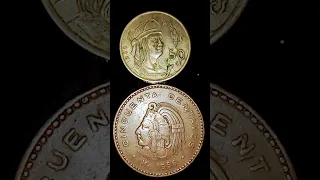 Moneda Mexicana De 50 Centavos Cuauhtémoc 💰