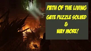 Shadow of the Tomb Raider | Path of the Living & GATE PUZZLE SOLVED