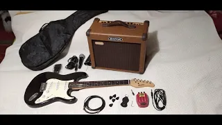 Комбоусилитель Kustom Sienna 30, Электрогитара Pasadena, гитарная педаль FAB Distortion. НАБОР