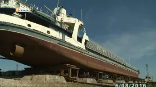 В Жатае спустили на воду обновленный Танкер