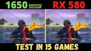 GTX 1650 SUPER VS RX 580