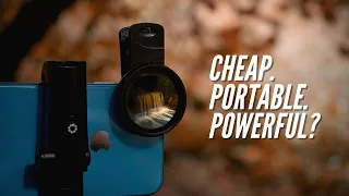Neewer 37mm variable ND filter review // Cheap smartphone filter for long exposures and video