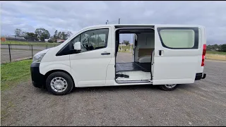 Peter Drives The New 2020 Toyota Hiace - Vlog Test Drive