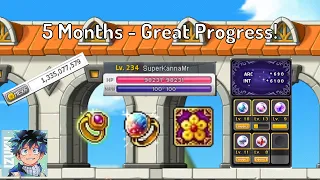 Impressive Results! Maplestory Progression - 5 Months of Reboot