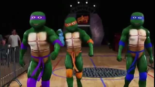 WWE 2K18 TMNT DLC Preview