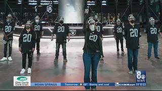 Lighting the torch allows Raiders fans to stay involved in game-day experience