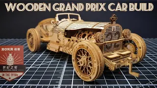 Wooden grand prix car full build.