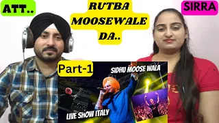 REACTION ON :  Sidhu Moosewala live Show In Italy | 2019 | ITALY   #sidhumoosewala