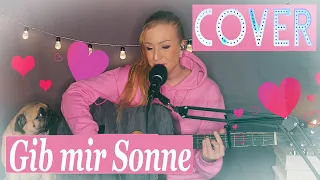 Gib mir Sonne - Rosenstolz (COVER von Jannika Fredeland) mit Pluto 💕