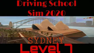 Driving School Sim 2020  - Level 7 ( Sydney )