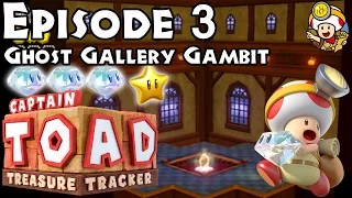 Captain Toad: Treasure Tracker - Episode 3 - Level 21: Ghost Gallery Gambit