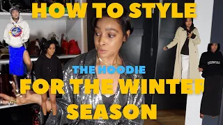How to Style a #hoodie #winterfashion #elevated