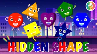 Color Song, Kids Song, Kids Cartoon | Learn Colors with Shapes - Quiz for Kids