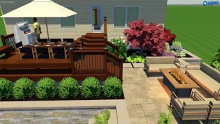 Columbus, OH Outdoor Living Landscape Design - VizX Design Studios - (331) 213-9866