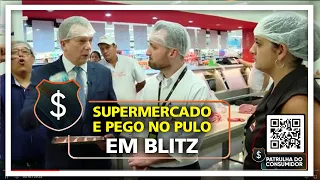 SUPERMERCADO E PEGO NO PULO EM BLITZ.