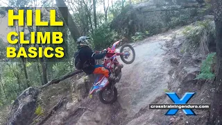 How to do loose rocky hill climbs on dirt bikes︱Cross Training Enduro