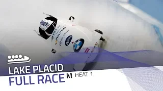 Lake Placid | BMW IBSF World Cup 2018/2019 - 4-Man Bobsleigh Heat 1 | IBSF Official