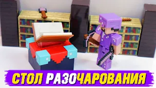 СТИВ И СТОЛ ЗАЧАРОВАНИЯ ИЗ "MINECRAFT" - ФИГУРКИ