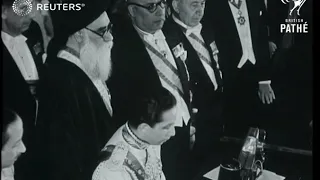 IRAQ / ROYAL: King Faisal II of Iraq crowned (1953)