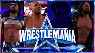 WWE 2k23 - Wrestlemania (Night 2) Highlights - Universe Mode #58 [FINAL EPISODE]