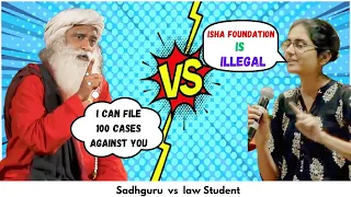 Heated Debate|Sadhguru Shuts Down Rude Girl With An Epic Reply|Watch What Happened To Her Next|