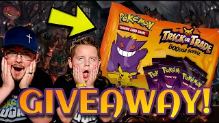 *CLOSED* Trick or Trade Booster Bundle Pokémon Card Giveaway! #giveaway